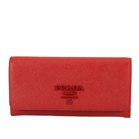 prada red camo wallet|authentic prada wallet.